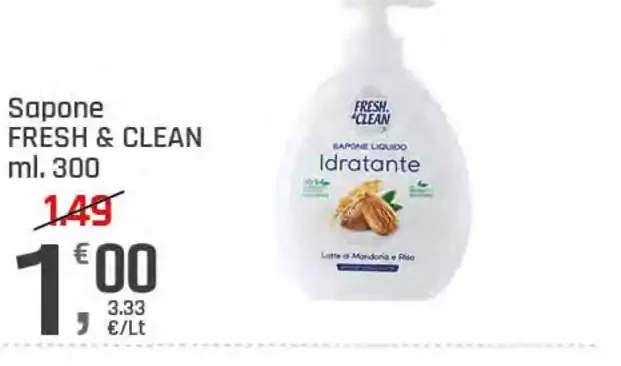 Sapone Fresh & Clean