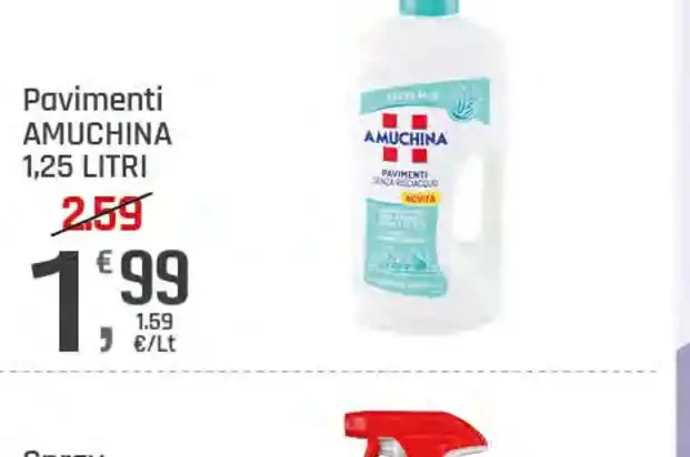 Detergente pavimenti Amuchina