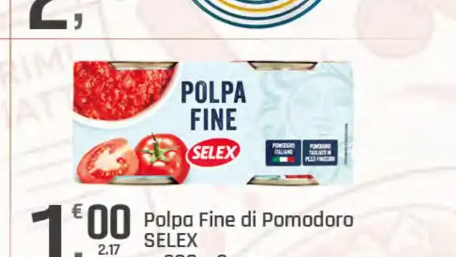 Polpa fine di pomodoro
