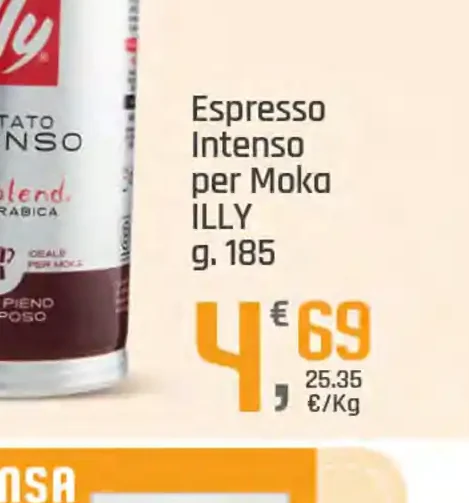 Caffè espresso intenso per moka