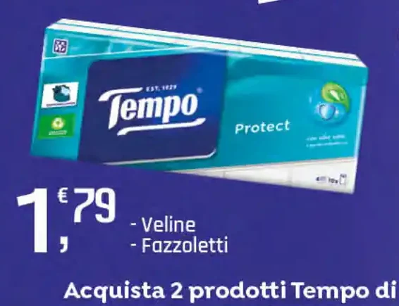 Tempo Protect fazzoletti