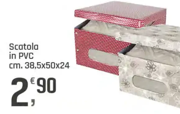 Scatola in PVC