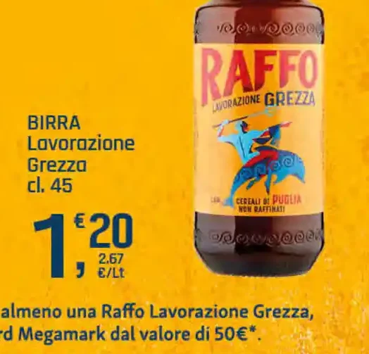 Birra Raffo Lavorazione Grezza