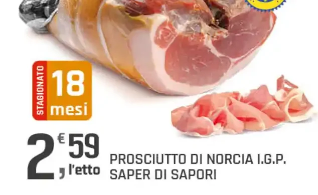 Prosciutto di Norcia I.G.P. Saper di Sapori