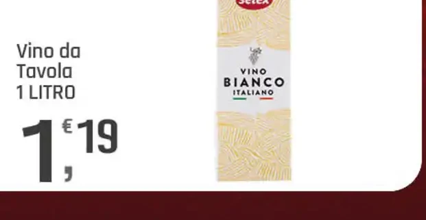 Vino da tavola bianco