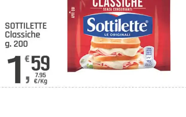 Sottilette classiche