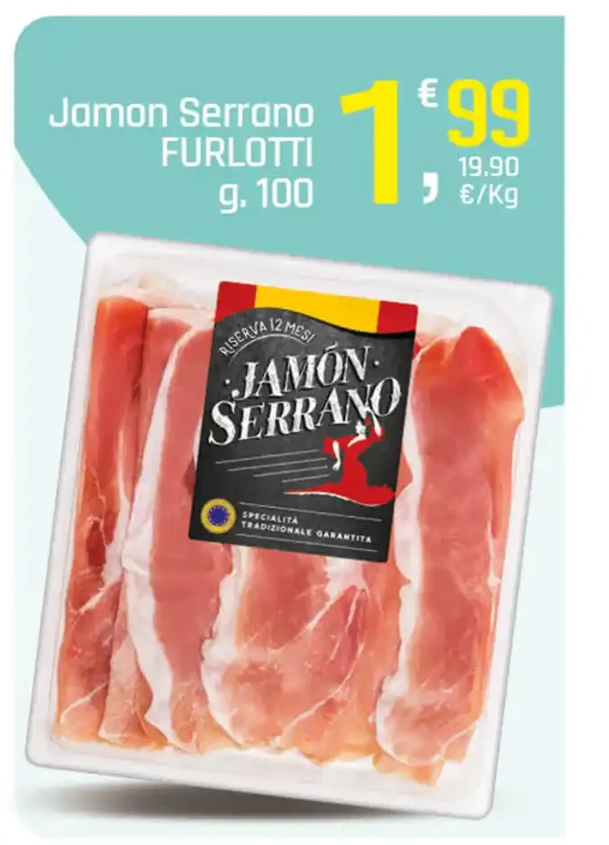 Jamón Serrano Furlotti