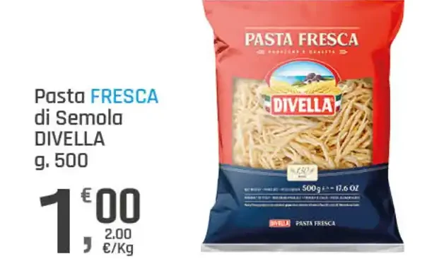 Pasta fresca di semola Divella