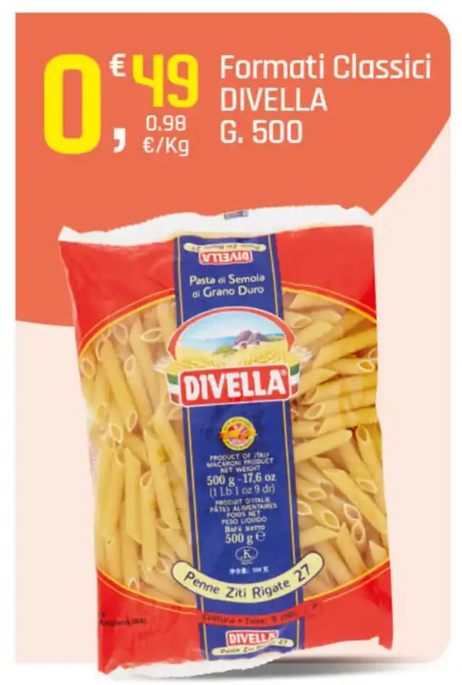 Formati classici Divella