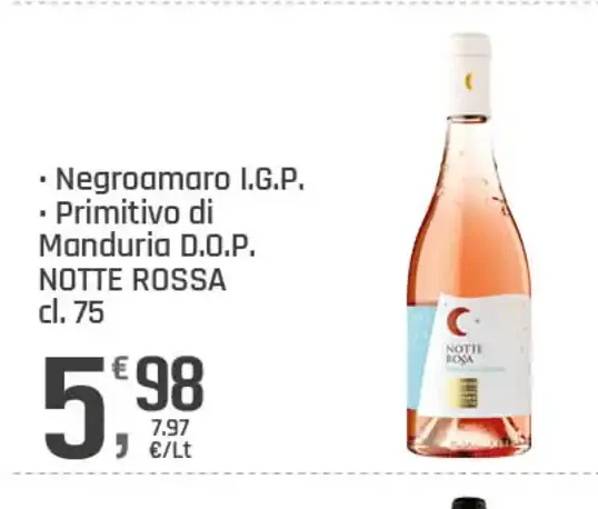 Negroamaro I.G.P. / Primitivo di Manduria D.O.P. Notte Rossa