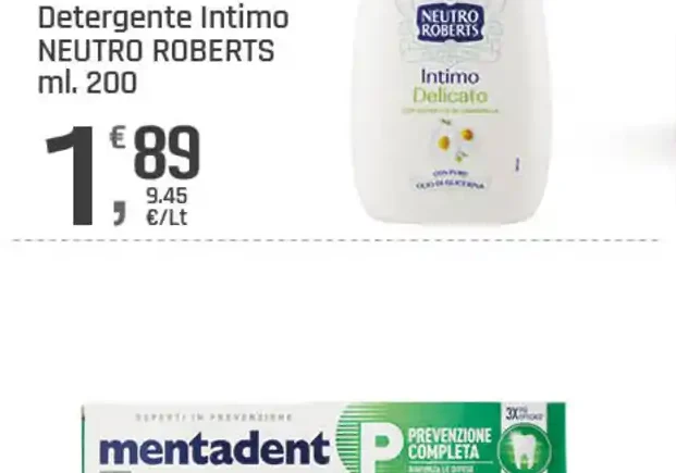 Detergente intimo Neutro Roberts