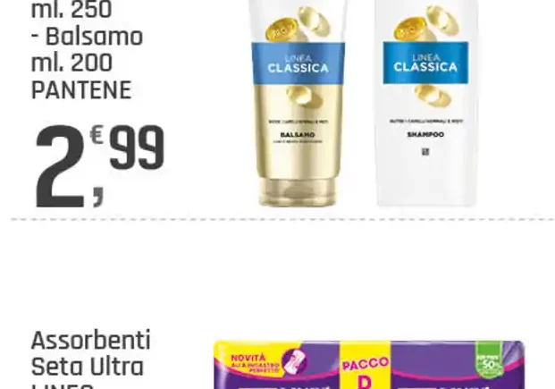 Shampoo o balsamo Pantene