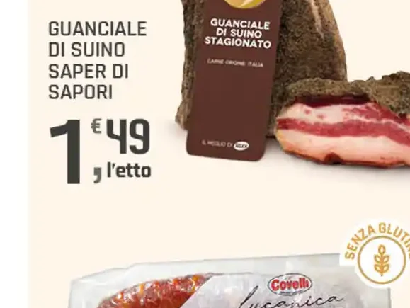 Guanciale di suino