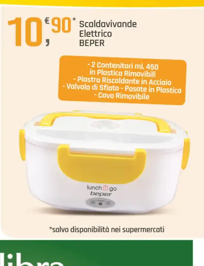 Scaldavivande elettrico Beper