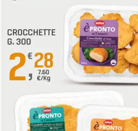 Crocchette Selex è pronto