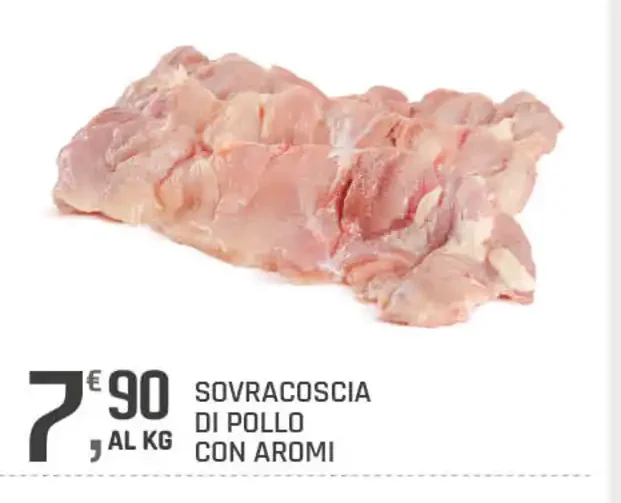 Sovracoscia di pollo con aromi
