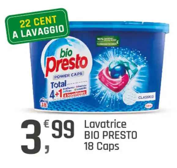 Bio Presto Power Caps