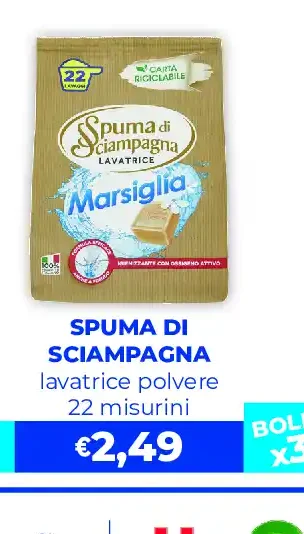 Detersivo lavatrice in polvere