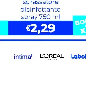 Amuchina sgrassatore disinfettante