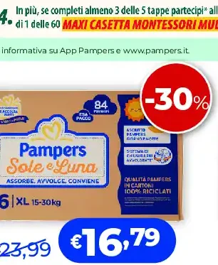 Pampers Sole&Luna pannolini