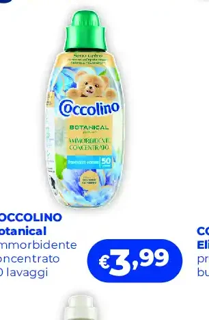 Coccolino Botanical ammorbidente concentrato