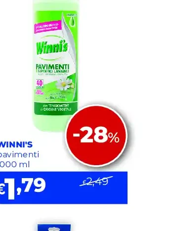 Detergente pavimenti