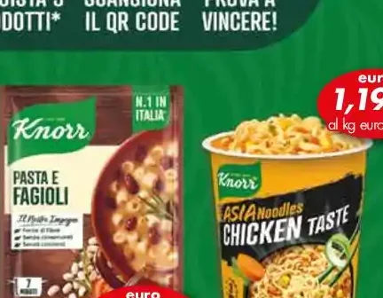 Pasta e fagioli Knorr