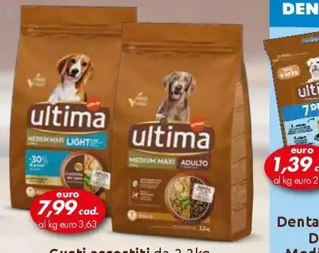 Ultima crocchette cani medium maxi
