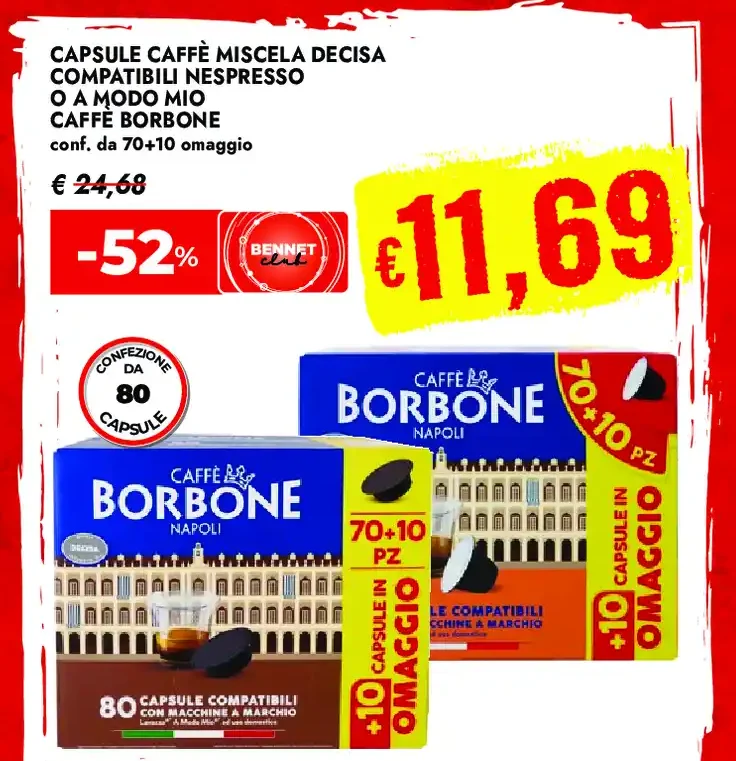 Capsule caffè Borbone compatibili