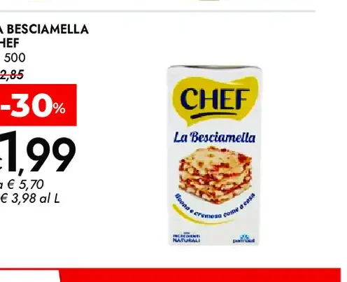 La besciamella Chef