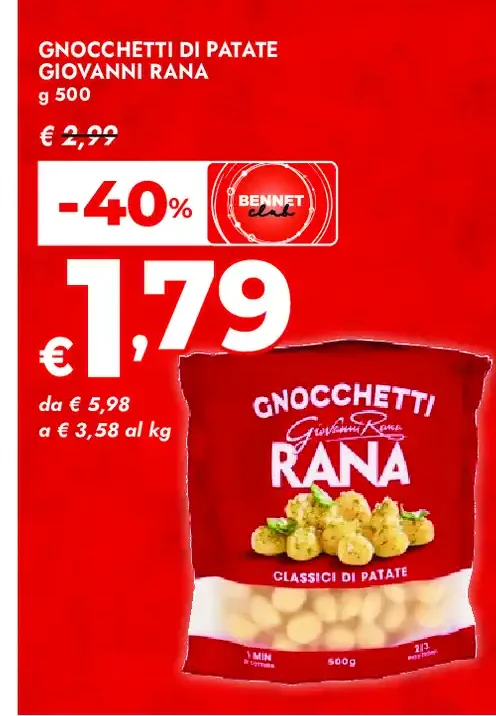 Gnocchetti di patate Giovanni Rana