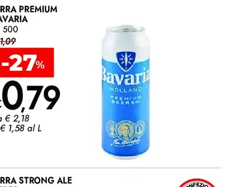 Birra premium Bavaria