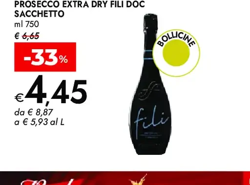 Prosecco Extra Dry Fili DOC