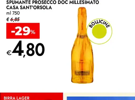 Spumante Prosecco DOC millesimato
