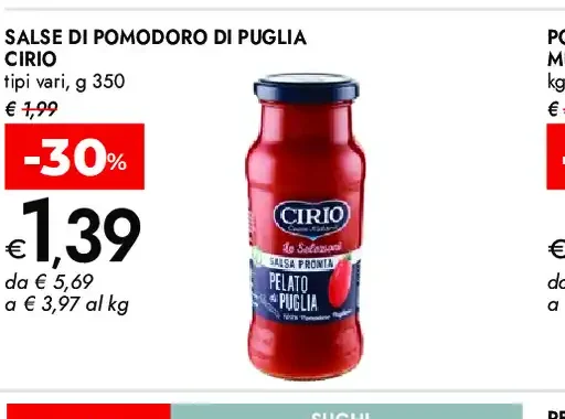 Salse di pomodoro di Puglia