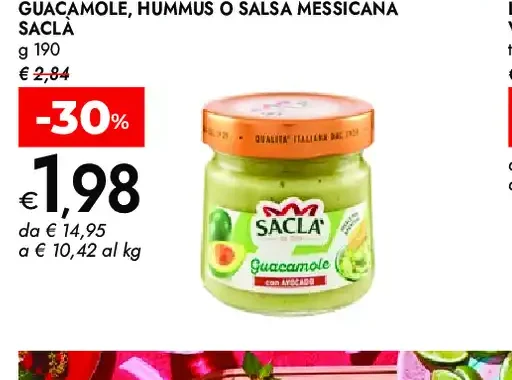 Guacamole, hummus o salsa messicana