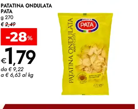 Patatina Ondulata Pata
