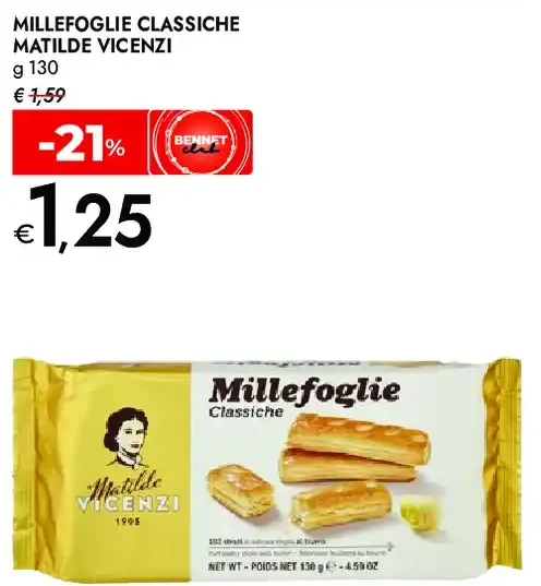 Millefoglie classiche Matilde Vicenzi