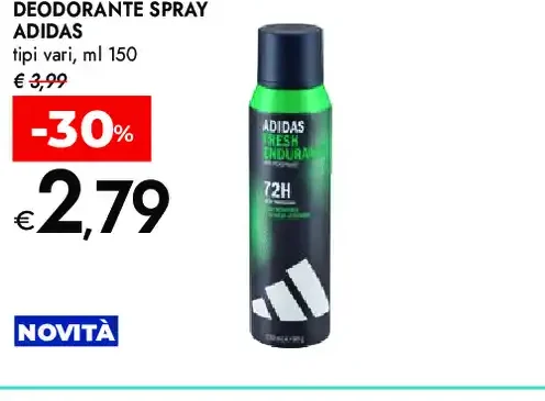 Deodorante spray Adidas