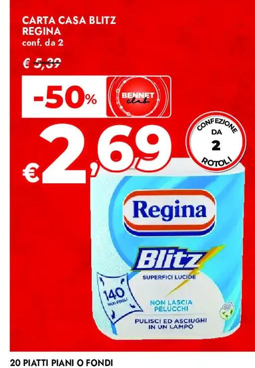 Carta casa Blitz Regina