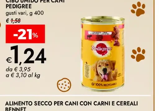 Cibo umido per cani Pedigree