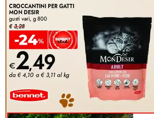 Croccantini per gatti Mon Désir