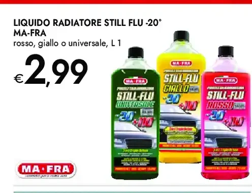 Liquido radiatore Still Flu -20° Ma-Fra