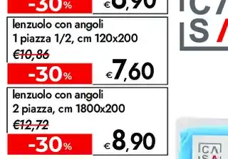 Lenzuolo con angoli