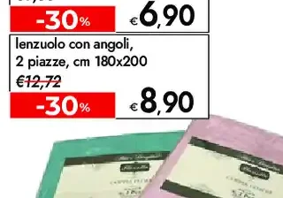 Lenzuolo con angoli