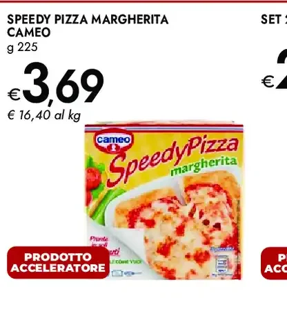 Speedy Pizza Margherita Cameo
