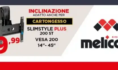 Meliconi Slimstyle Plus 200 ST