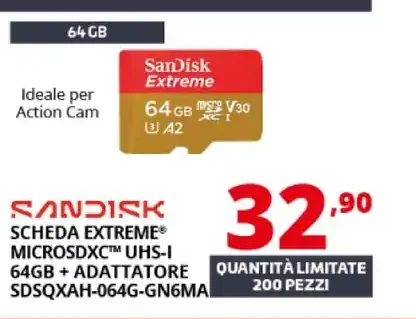 SanDisk Extreme microSD 64GB