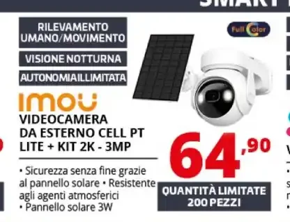 Imou Cell PT Lite Kit 2K 3MP