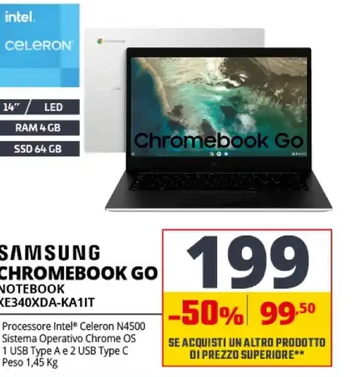 Samsung Chromebook Go notebook